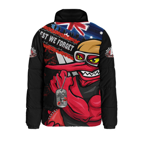 Essendon Padded Jacket Lest We Forget Eternal Honor