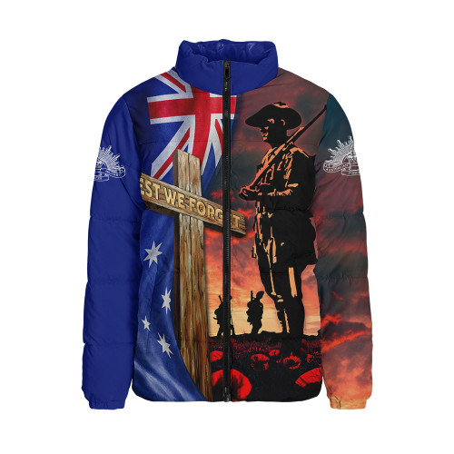 Australia Padded Jacket Lest We Forget Remembrance