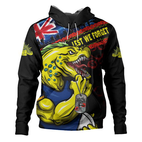 Parramatta Eels Hoodie Anzac Remembrance Of The Fallen
