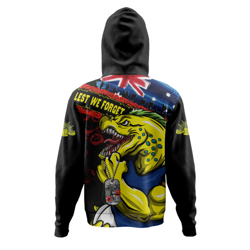 Parramatta Eels Hoodie Anzac Remembrance Of The Fallen