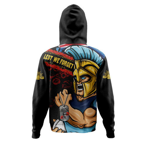 Gold Coast Titans Hoodie Anzac Remembrance Of The Fallen