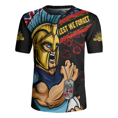 Gold Coast Titans Rugby Jersey Anzac Remembrance Of The Fallen