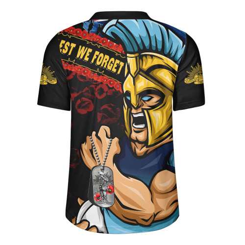 Gold Coast Titans Rugby Jersey Anzac Remembrance Of The Fallen
