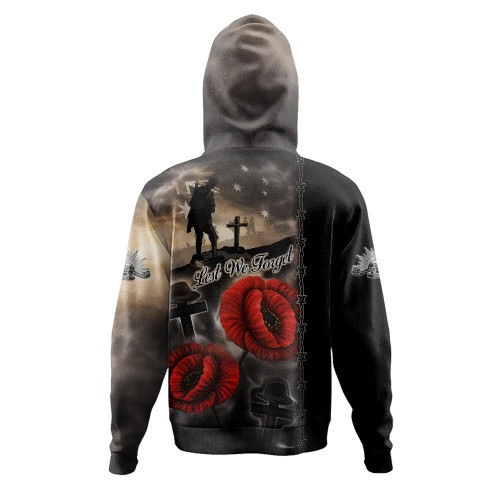 Australia Hoodie Lest We Forget In Sacred Remembrance