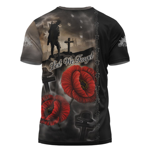 Australia T-Shirt Lest We Forget In Sacred Remembrance
