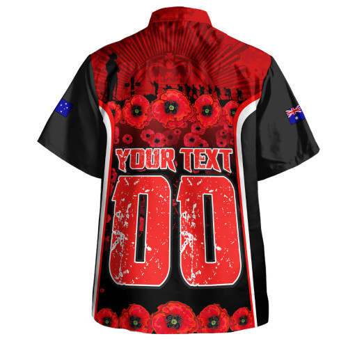 St. George Illawarra Dragons Hawaiian Shirt Lest We Forget In Honor And Remembrance