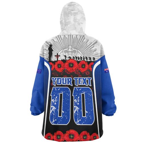 Canterbury-Bankstown Bulldogs Snug Hoodie Lest We Forget In Honor And Remembrance