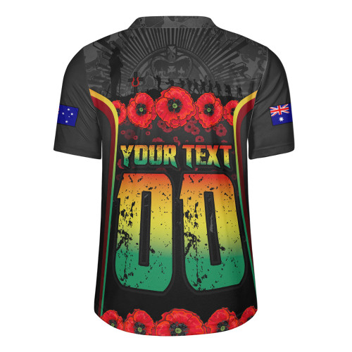 Penrith Panthers Rugby Jersey Lest We Forget In Honor And Remembrance