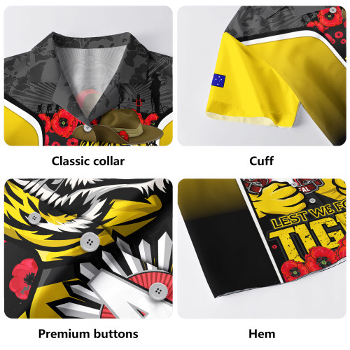 Richmond Hawaiian Shirt Lest We Forget In Eternal Honor And Duty