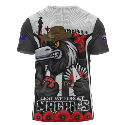 Collingwood T-Shirt Lest We Forget In Eternal Honor And Duty