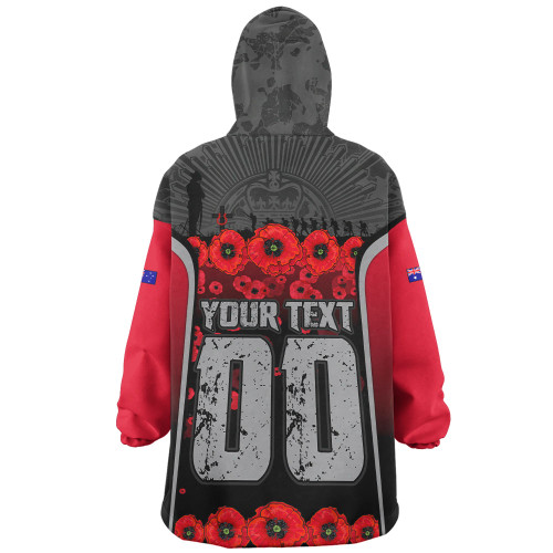 Essendon Snug Hoodie Lest We Forget In Eternal Honor And Duty