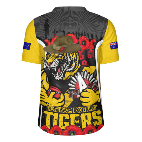 Richmond Rugby Jersey Lest We Forget In Eternal Honor And Duty