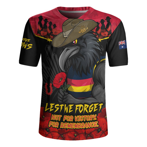 Adelaide Crows Rugby Jersey ANZAC Day Not For Victory For Remembrance