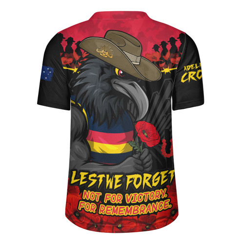 Adelaide Crows Rugby Jersey ANZAC Day Not For Victory For Remembrance