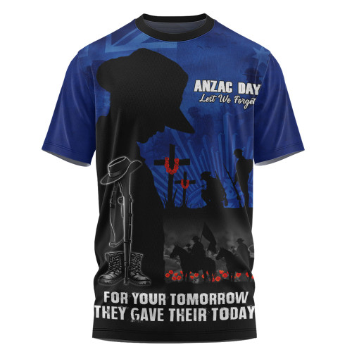 Australia T-Shirt Anzac Day United In Spirit For Those Served All Remember