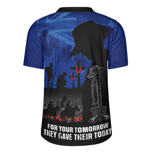 Australia Rugby Jersey Anzac Day United In Spirit For Those Served All Remember