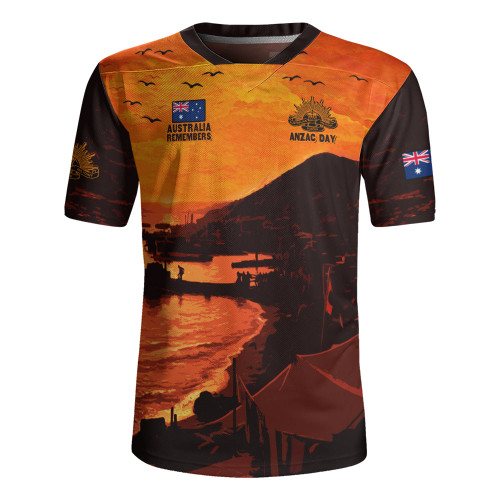 Australia Rugby Jersey Australia Remembers In Sacred Dawn