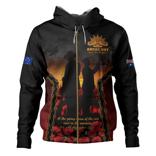 Australia Hoodie Anzac Day Dawn Remembrance Eternal Tribute