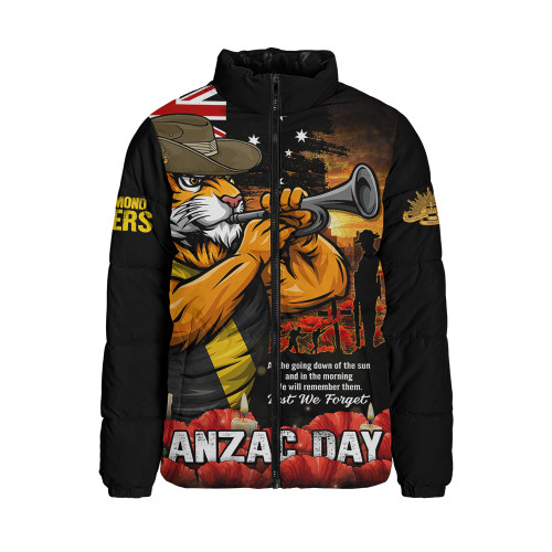 Richmond Padded Jacket Anzac Day Dawn Of Courage Eternal Tribute