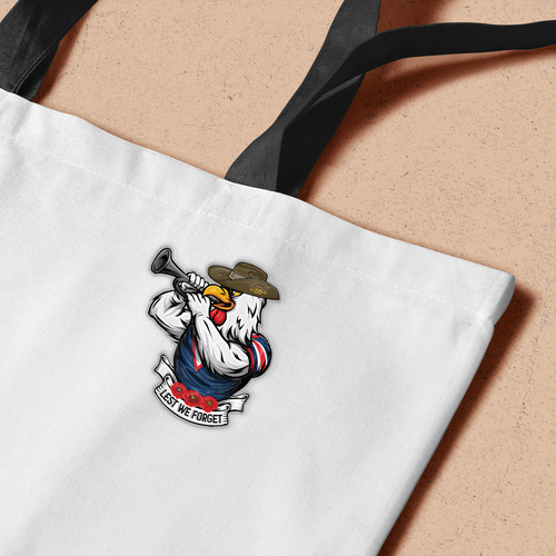 Sydney Roosters Acrylic Pin Dawn Bugler Tribute