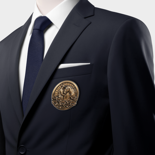 Australia Acrylic Pin ANZAC Light Horse Remembrance