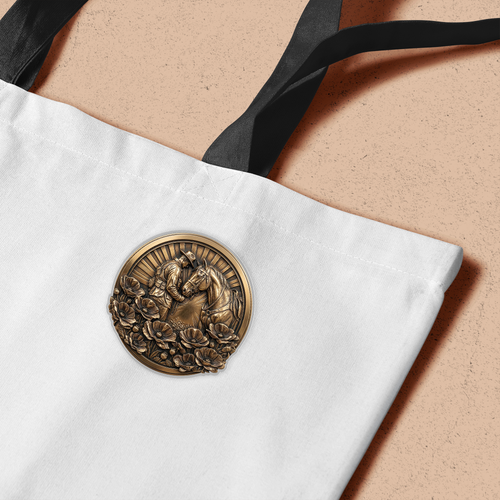 Australia Acrylic Pin ANZAC Light Horse Remembrance