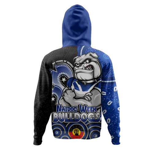 Canterbury-Bankstown Bulldogs Hoodie NAIDOC Week 50 Years Of Deadly Indigenous Pattern