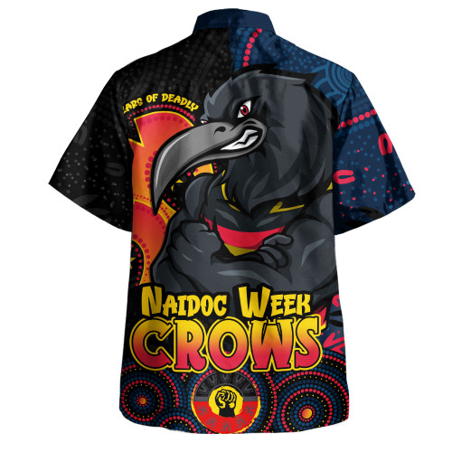 Adelaide Crows Hawaiian Shirt NAIDOC Week Aboriginal Culture And Spirit Of Pride Design