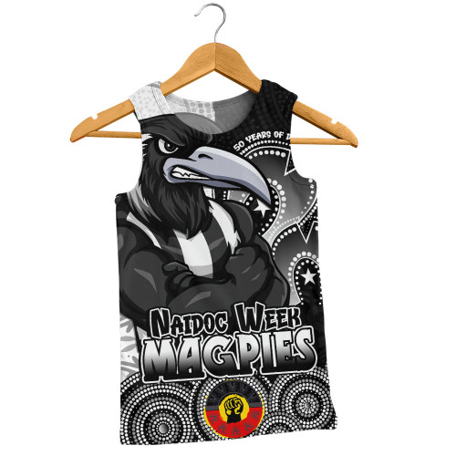 Collingwood Men Singlet NAIDOC Week Aboriginal Culture And Spirit Of Pride Design
