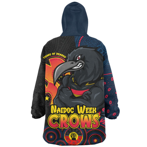Adelaide Crows Snug Hoodie NAIDOC Week Aboriginal Culture And Spirit Of Pride Design