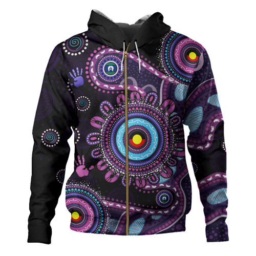 Indigenous Australian Aboriginal Hoodie Naidoc Week 2026 50 Years Of Deadly Circle Of Memory Pathways