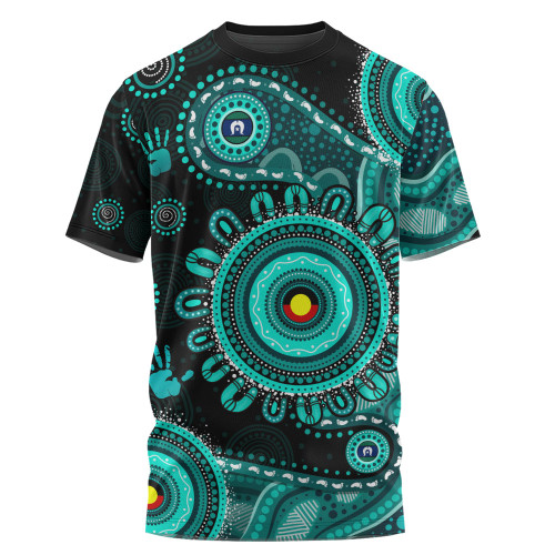 Indigenous Australian Aboriginal T-Shirt Naidoc Week 2026 50 Years Of Deadly Circle Of Memory Pathways