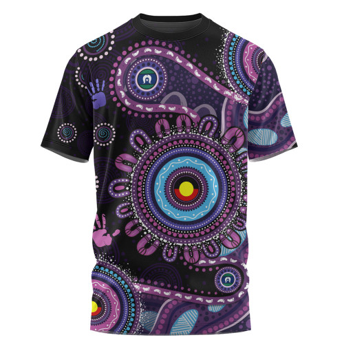 Indigenous Australian Aboriginal T-Shirt Naidoc Week 2026 50 Years Of Deadly Circle Of Memory Pathways