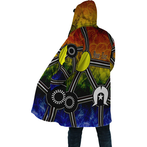 [Custom] Australia Naidoc Week 2021 Cloak - Aboriginal Geometric Style