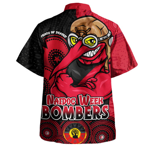 Essendon Hawaiian Shirt NAIDOC Week Aboriginal Culture And Spirit Of Pride Design