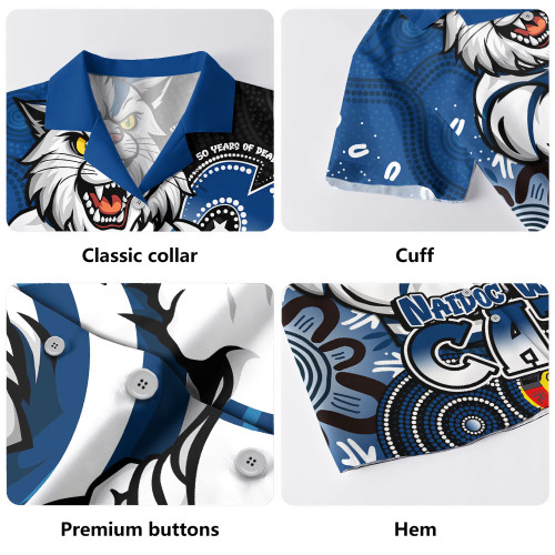 Geelong Cats Hawaiian Shirt NAIDOC Week Aboriginal Culture And Spirit Of Pride Design