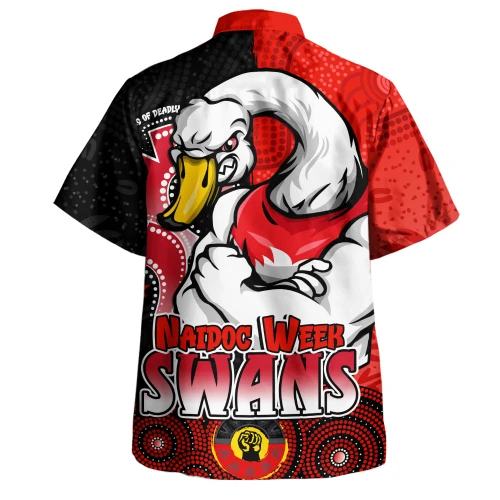 Sydney Swans Hawaiian Shirt NAIDOC Week Aboriginal Culture And Spirit Of Pride Design