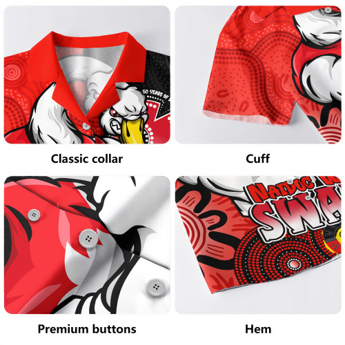 Sydney Swans Hawaiian Shirt NAIDOC Week Aboriginal Culture And Spirit Of Pride Design