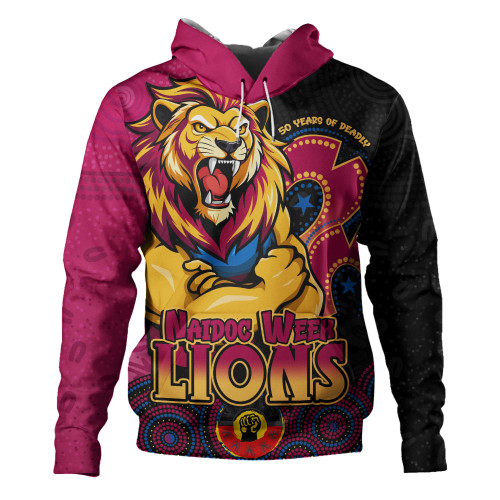 Brisbane Lions Hoodie NAIDOC Week Aboriginal Culture And Spirit Of Pride Design
