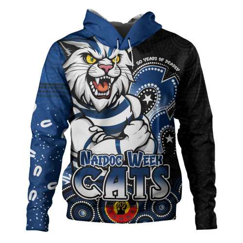 Geelong Cats Hoodie NAIDOC Week Aboriginal Culture And Spirit Of Pride Design