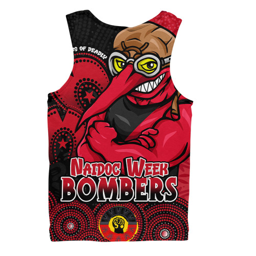 Essendon Men Singlet NAIDOC Week Aboriginal Culture And Spirit Of Pride Design