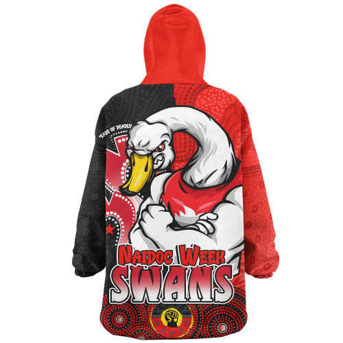 Sydney Swans Snug Hoodie NAIDOC Week Aboriginal Culture And Spirit Of Pride Design