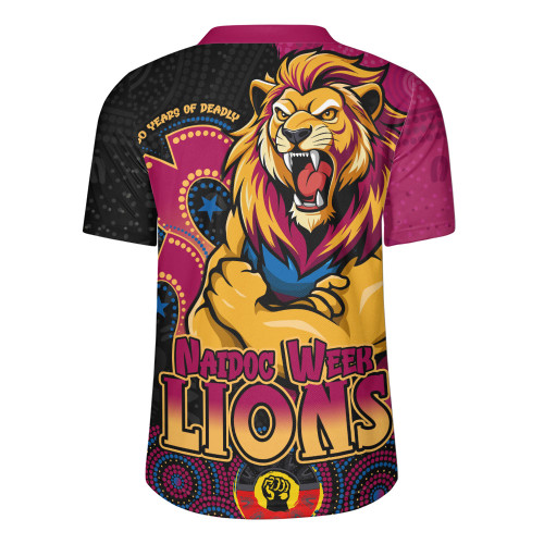 Brisbane Lions Rugby Jersey NAIDOC Week Aboriginal Culture And Spirit Of Pride Design