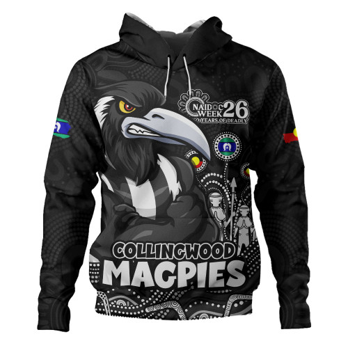Collingwood Hoodie Naidoc Week Aboriginal Spirit Power Through Generations