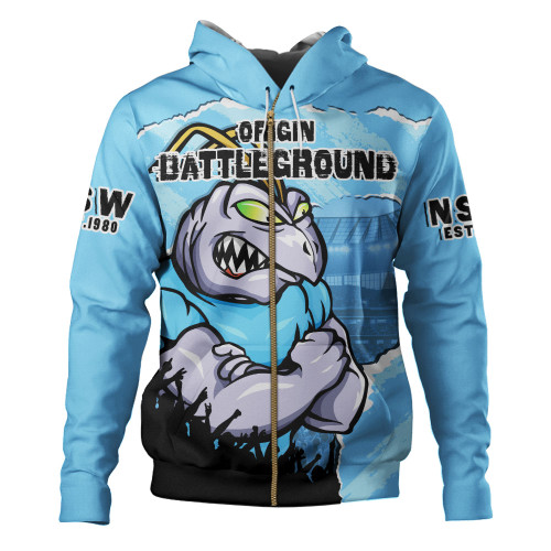 New South Wales Blues Hoodie Origin Battleground Game Day Clash