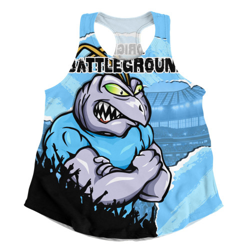 New South Wales Blues Women Racerback Singlet Origin Battleground Game Day Clash