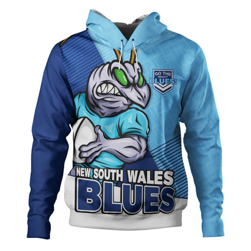 New South Wales Blues Hoodie Battle Forged Origin Strength