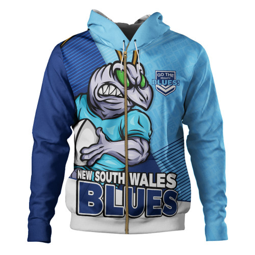 New South Wales Blues Hoodie Battle Forged Origin Strength