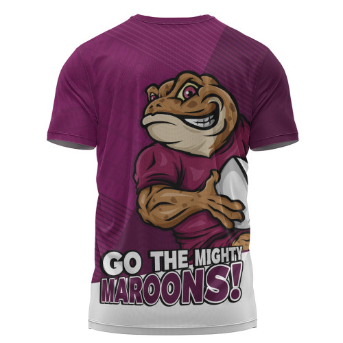 Queensland Maroons T-Shirt Battle Forged Origin Strength