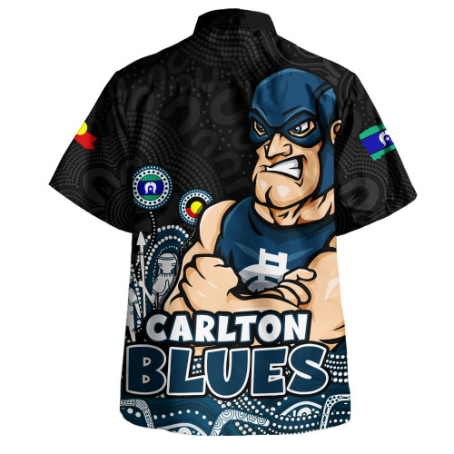 Carlton Hawaiian Shirt Naidoc Week Aboriginal Spirit Power Through Generations